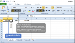 Excel: Text formatieren in einer Zelle