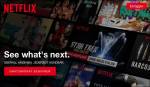 Netflix webseite