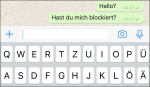 Bei WhatsApp blockiert? Herausfinden!