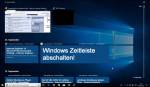 Windows Zeitachse deaktivieren