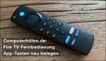 Amazon Fire TV Fernbedienung Tasten neu belegen