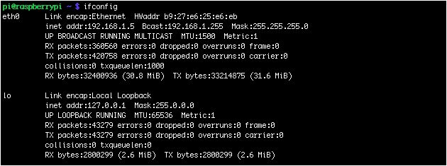 Linux IP Adresse herausfinden