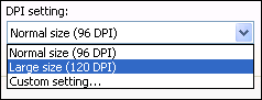 DPI Anpassen: Windows Schrift vergrößern