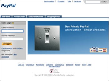 paypal-webseite