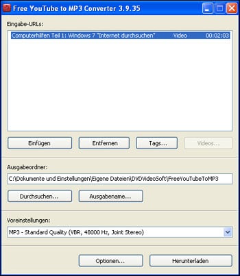 Free YouTube to MP3 Converter