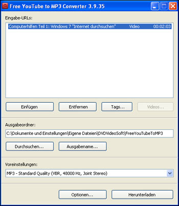Free YouTube to MP3 Converter