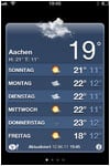 Apple Wetter Aapp