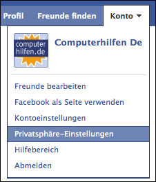 Facebook Privatsphaere