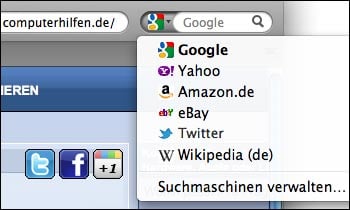 Twitter Suche