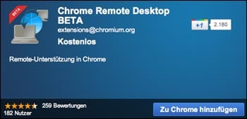 Chrome Remote Desktop