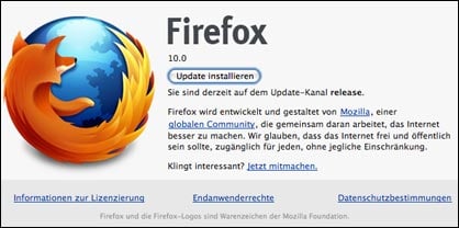 Firefox 10.0.1