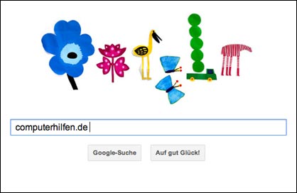 Frühlingstagundnachtgleiche: Google Doodle