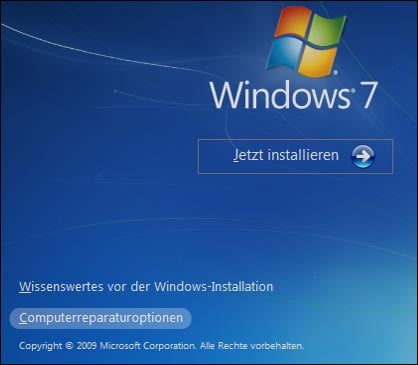 Windows reparieren