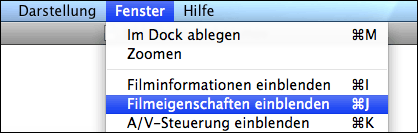 Filmeigenschaften