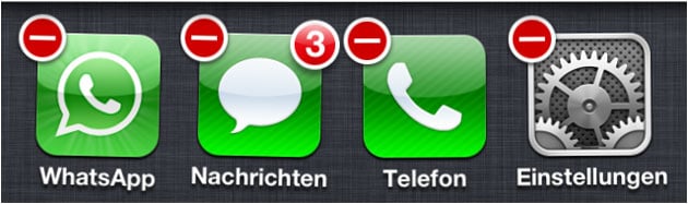 WhatsApp beenden