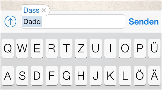 iPhone Autokorrektur