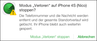 iPhone gefunden