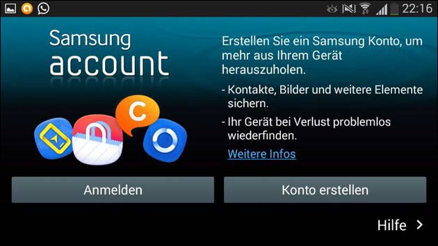 Samsung Account