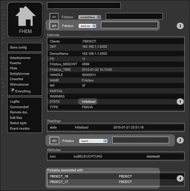 Fritzbox und FHEM