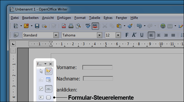 PDF Formular ausfüllen
