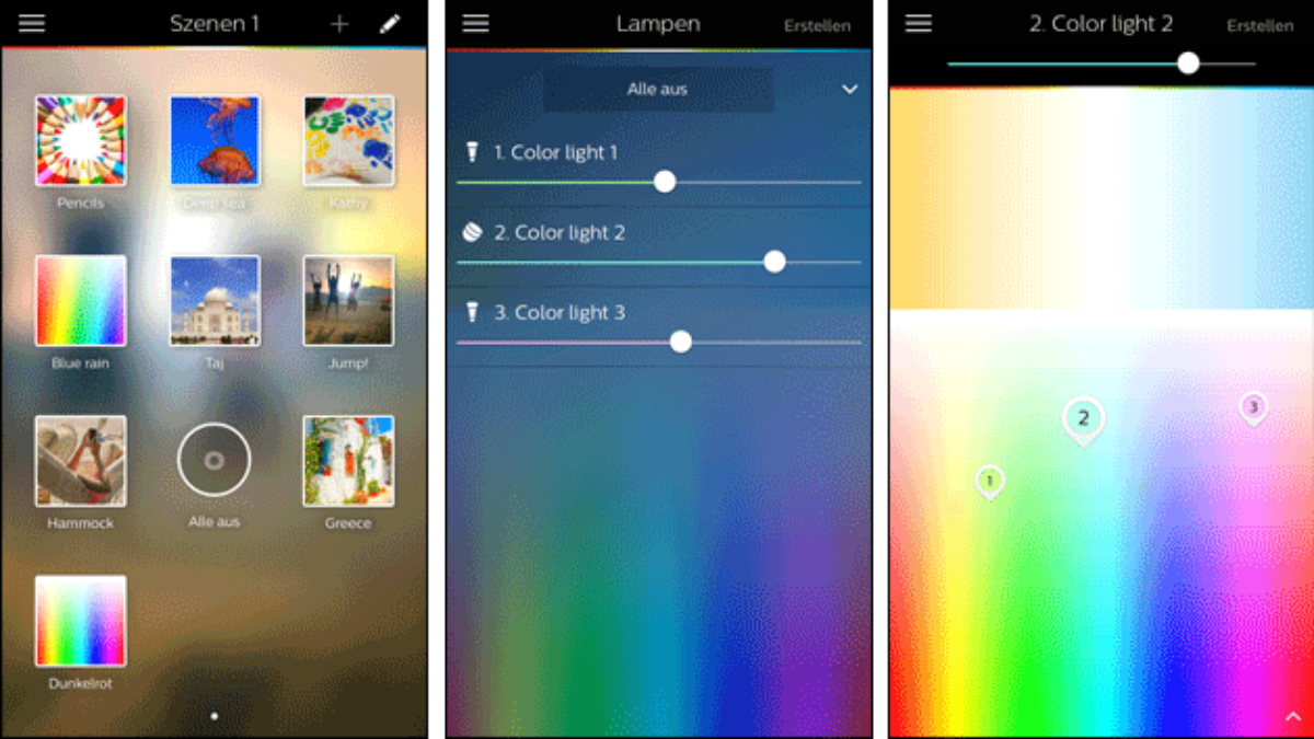 Living Colors Lampen Und Fernbedienung Von Philips Ins Hue Setup