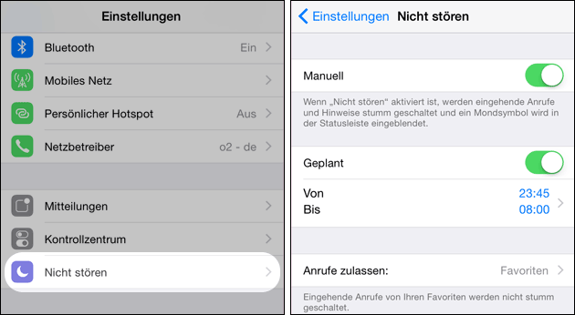 Nicht Storen Mond Zeichen Auf Dem Iphone So Schaltet Man Es An Aus