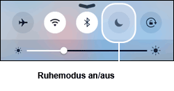 iPhone Ruhemodus / Mond