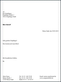 Word Briefpapier Vorlagen Zum Download Computerhilfen De