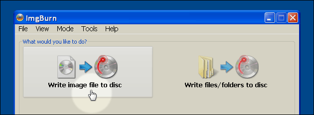 ISO Image brennen mit Windows XP