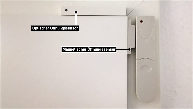 Tür und Fenster-Öffnungssensor in FHEM