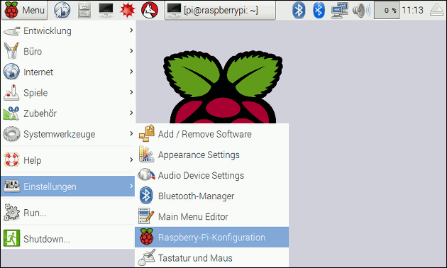 Raspberry Pi config