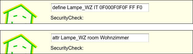 FHEM: define und attr zufügen