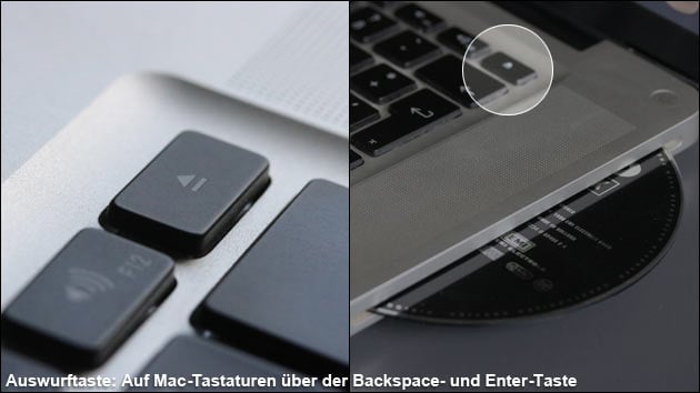 Mac: CD auswerfen