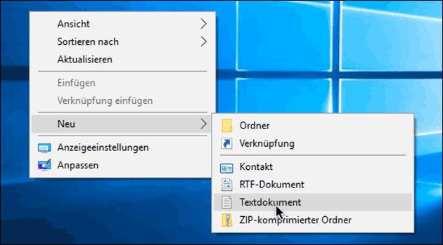 Neues Text-Dokument