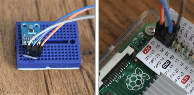 I2C Sensor am Raspberry