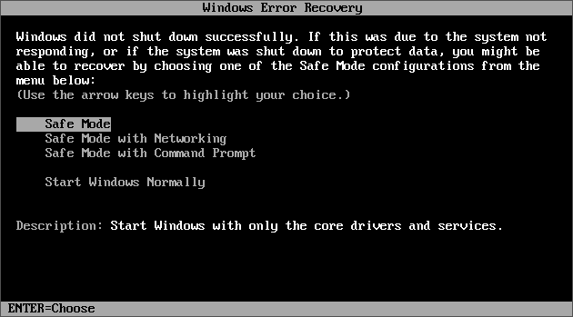 windows-safe-mode