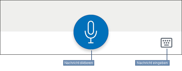 Alexa App Nachrichten eingeben