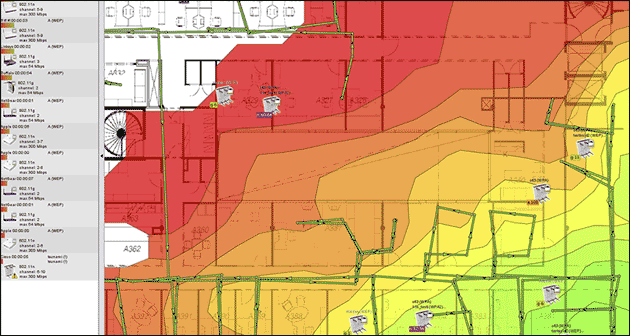 Ekahau Heatmapper