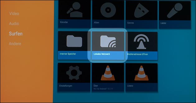 Eigene Filme Netzwerk FireTV