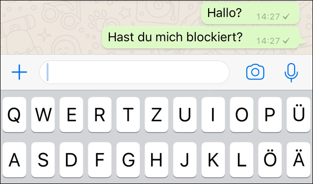 Online sichtbar status blockiert whatsapp Whatsapp Profilbild