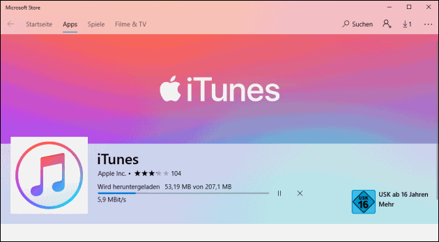 itunes Windows