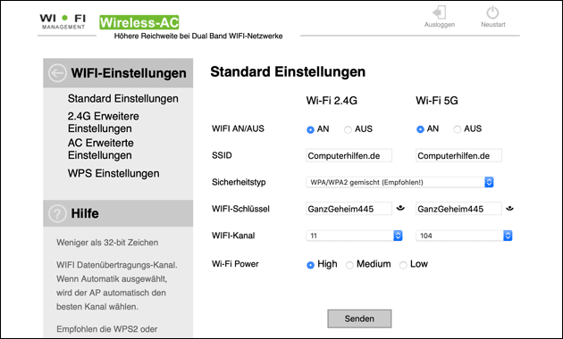 Repeater SSID