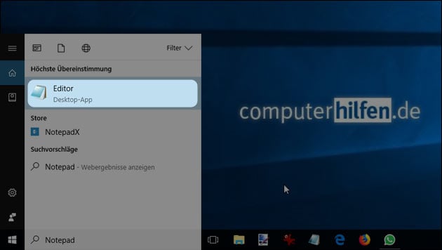 Windows Notepad Editor
