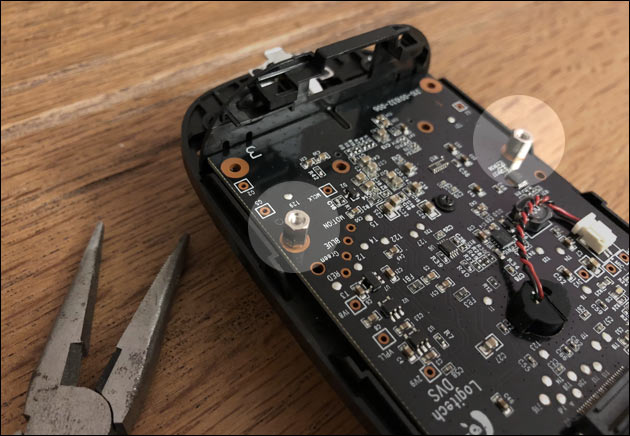 Logitech Alert Kamera repair and upgrade