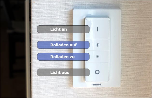 FHEM: Philips hue dimmer nutzen