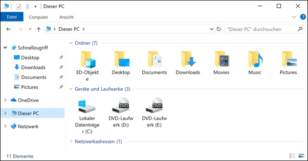 Check Disk mit Windows 10