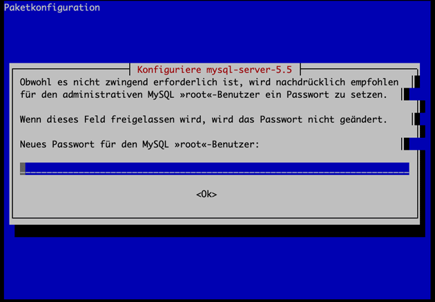 MySQL Server installieren (Raspberry Pi)
