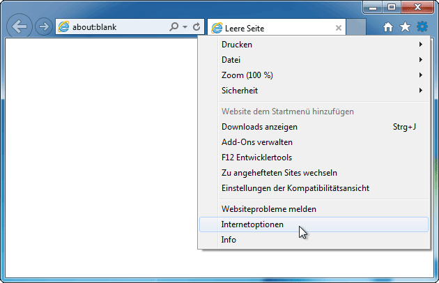 Windows 7 Browser Verlauf