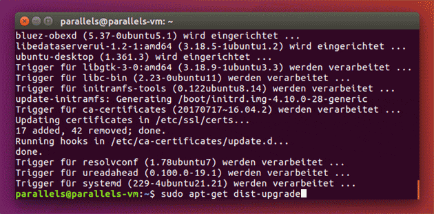 Ubuntu Upgrade