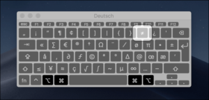 Ungleich Zeichen auf der Tastatur: Windows   Mac